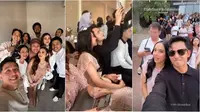 7 Potret Tamu Artis di Tasyakuran 7 Bulanan Mahalini, Lyodra Gandeng Randy Martin