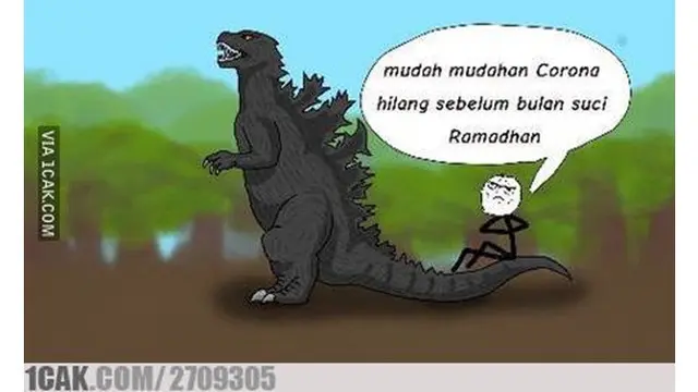 9 Meme Sambut Bulan Ramadan di Tengah Wabah Corona Ini Bikin Miris