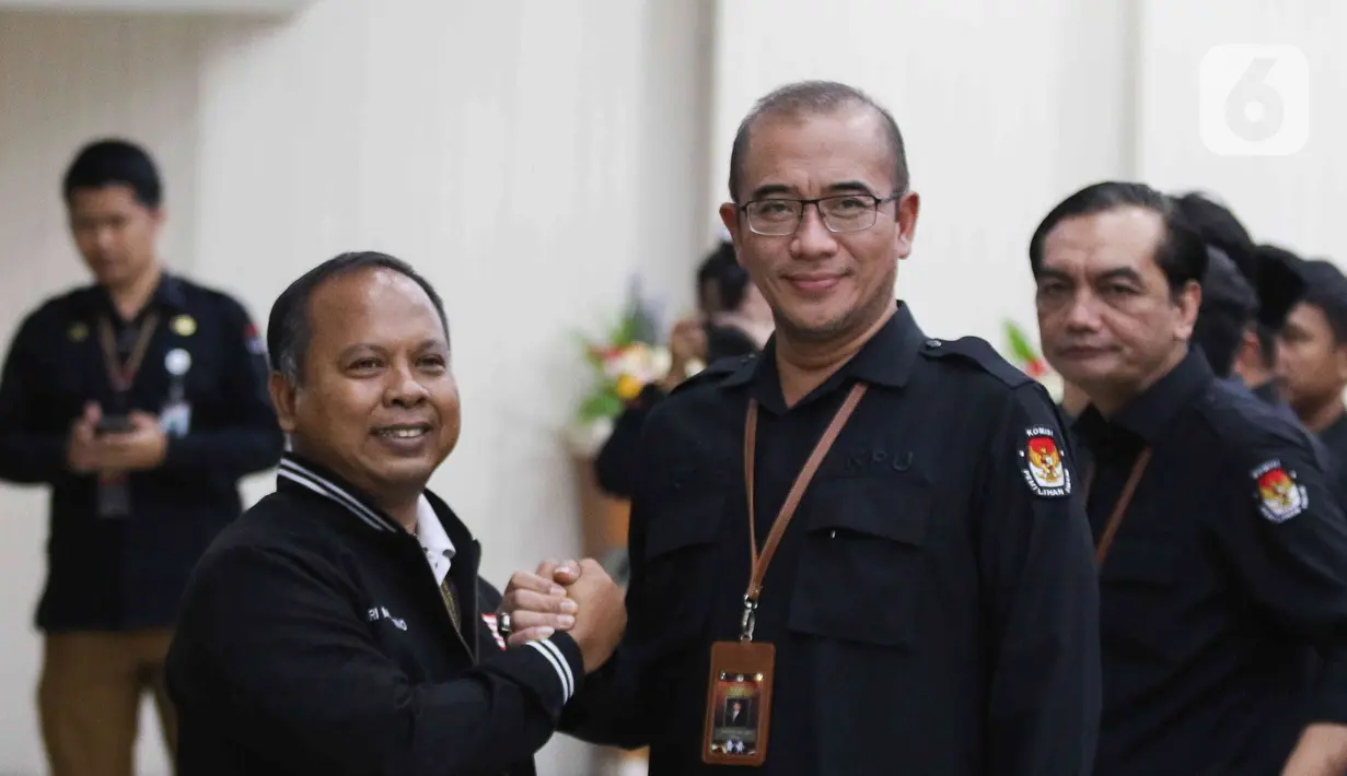 Partai Kebangkitan Nusantara (PKN), mendaftarkan 580 bacaleg, untuk DPR pada pemilu 2024. (Liputan6.com/Herman Zakharia)