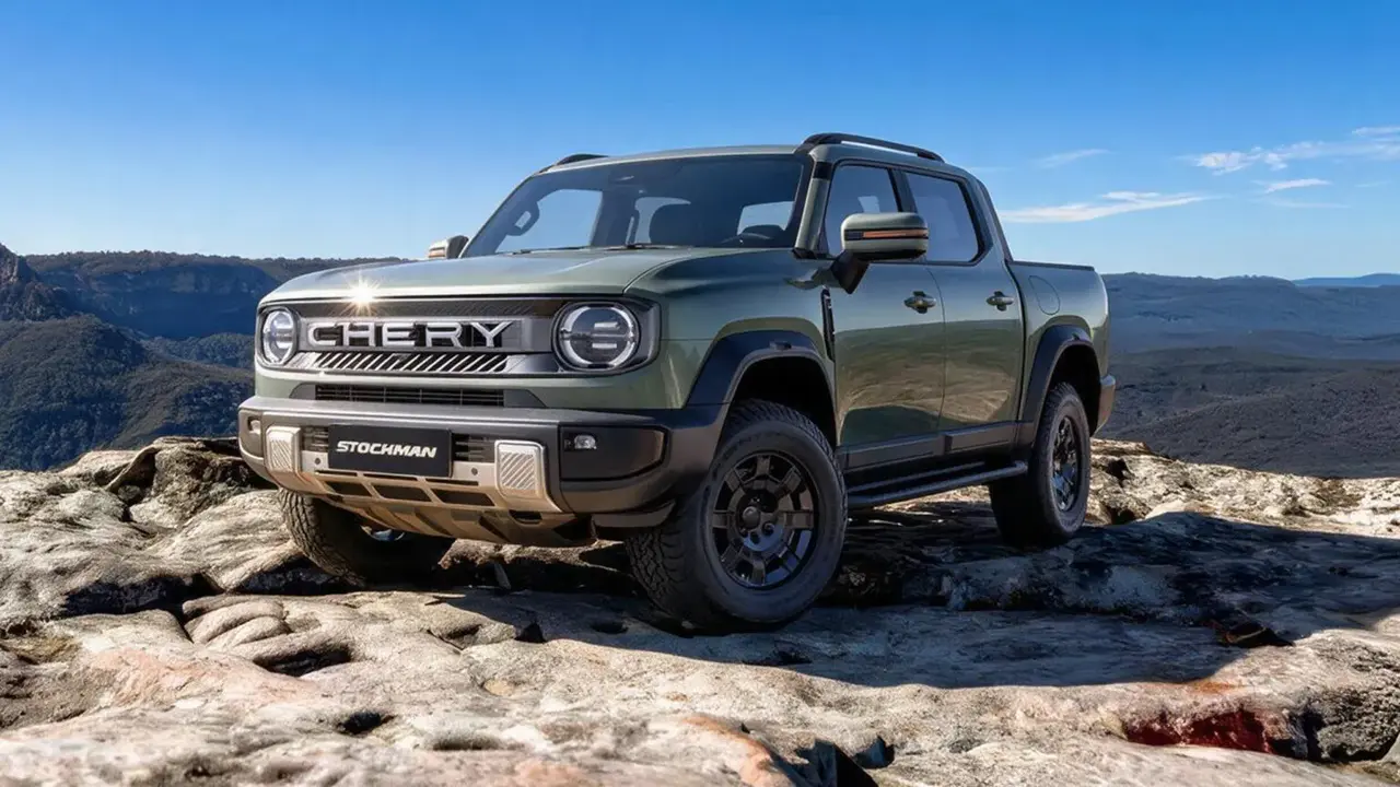 Desain Gagah Pikap Plug-in Hybrid Chery Stockman Siap Menerjang Medan Off-Road⁠