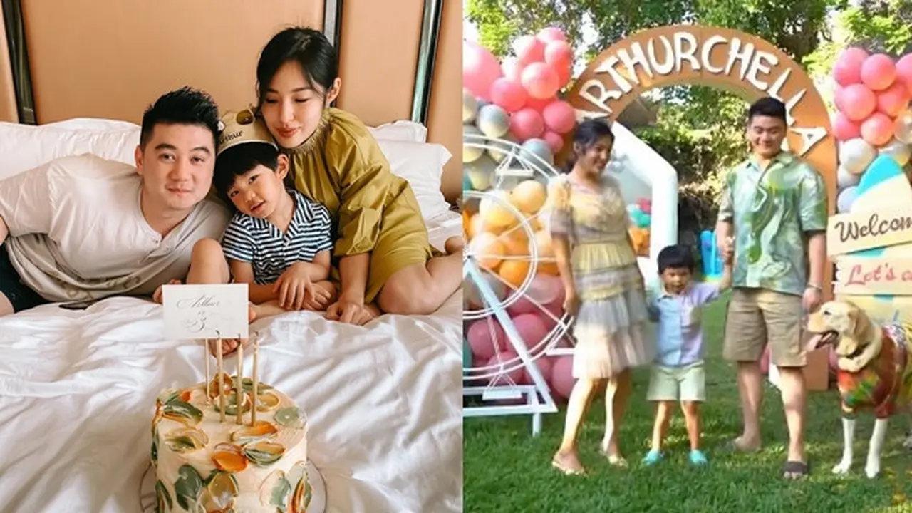 6 Potret Perayaan Ultah ke-3 Anak Chef Arnold, Meriah Penuh Warna