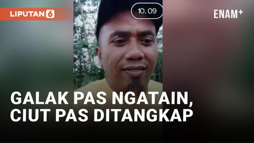 VIDEO: Sebut Polisi Anjing, Pria Lumajang Ditangkap