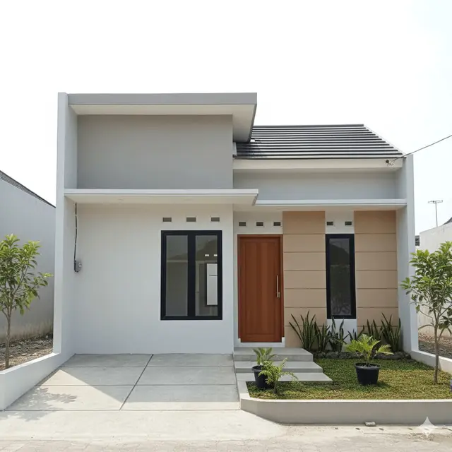 Rumah Kecil di Lahan 10×15 M Sederhana Tapi Lega by Gemini
