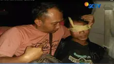 Mugiono menjadi buron setelah mengamuk dan membacok calon istrinya, Nani Agustini (16), ibu korban Sumiyati, kakek korban Prawiro Sikas.