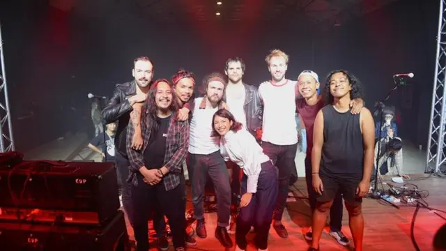 Datang ke Indonesia, Grup Band Perancis Carambolage Pukau Pecinta Rock