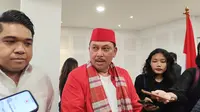 Ahmad Sajili usai menyerahkan berkas pendaftaran calon gubernur DKI Jakarta ke Dewan Pimpinan Wilayah (DPW) Partai Solidaritas Indonesia (PSI) DKI Jakarta. (Liputan6.com/Farrel Bima Haryomukti)