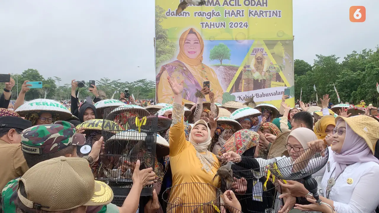 Perempuan Menanam Paman Birin Acil Odah Kalsel Banjarbaru