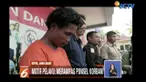 Saat diperiksa polisi, tersangka mengakui perbuatannya dan membunuh korban seorang diri.