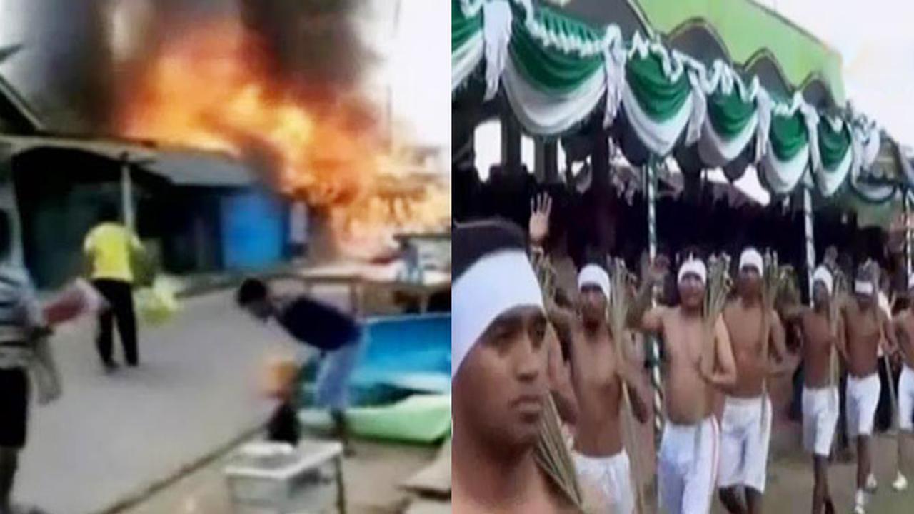 Belasan Kios Terbakar hingga Tradisi Syawalan Unik di Maluku