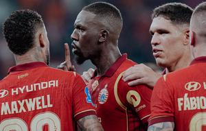 Allano Lima cetak gol di laga Persija Jakarta vs Bhayangkara FC. (X Persija)