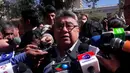 Wakil Menteri Dalam Negeri (Mendagri) Bolivia, Rodolfo Illanes (56) dilaporkan tewas setelah dipukuli para demonstran yang merupakan pekerja tambang. Insiden itu terjadi usai Illanes diculik para pekerja tambang tersebut (REUTERS/Bolivia Presidency/Files)