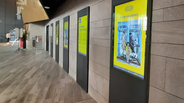 Suasana di Flix Cinema District 8 Jakarta. (Foto: Wayan Diananto)