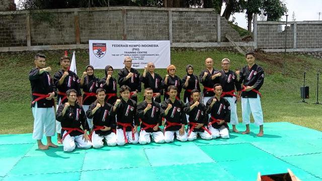 Pengurus Pusat Federasi Kempo Indonesia (FKI) menurunkan 14 atlet di Kejuaraan Dunia Kempo 2021