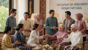 Silaturahmi Idul Fitri (Image Bank Liputan6)