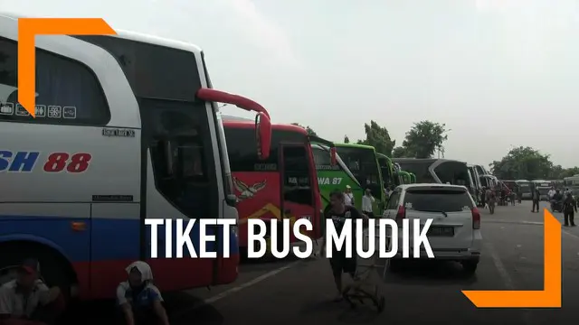 Penumpang bus di Terminal Kalideres mengeluhkan naiknya tiket yang mencapai 100 persen saat musim mudik Lebaran.