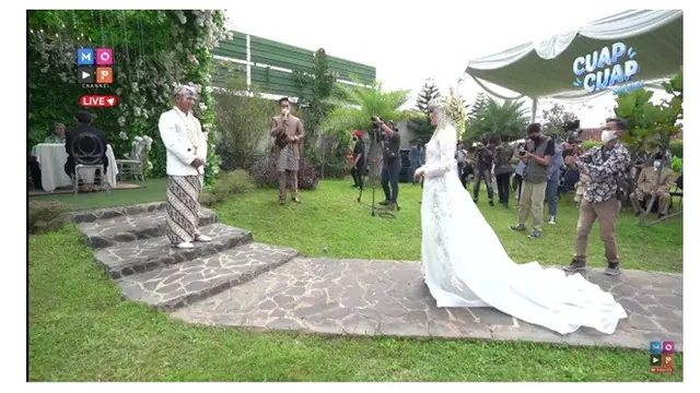 12 Momen Akad Nikah Ridho 2R dan Syifa, Berlangsung Khidmat dengan Adat Sunda
