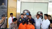 2 Tersangka penculik Sistwi MTs (Liputan6.com/ Pramita Tristiawati)