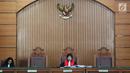 Hakim tunggal Lenny Wati Mulasimadhi memimpin sidang gugatan praperadilan yang diajukan tersangka Jonru Ginting di PN Jakarta Selatan, Selasa (21/11). (Liputan6.com/Immanuel Antonius)