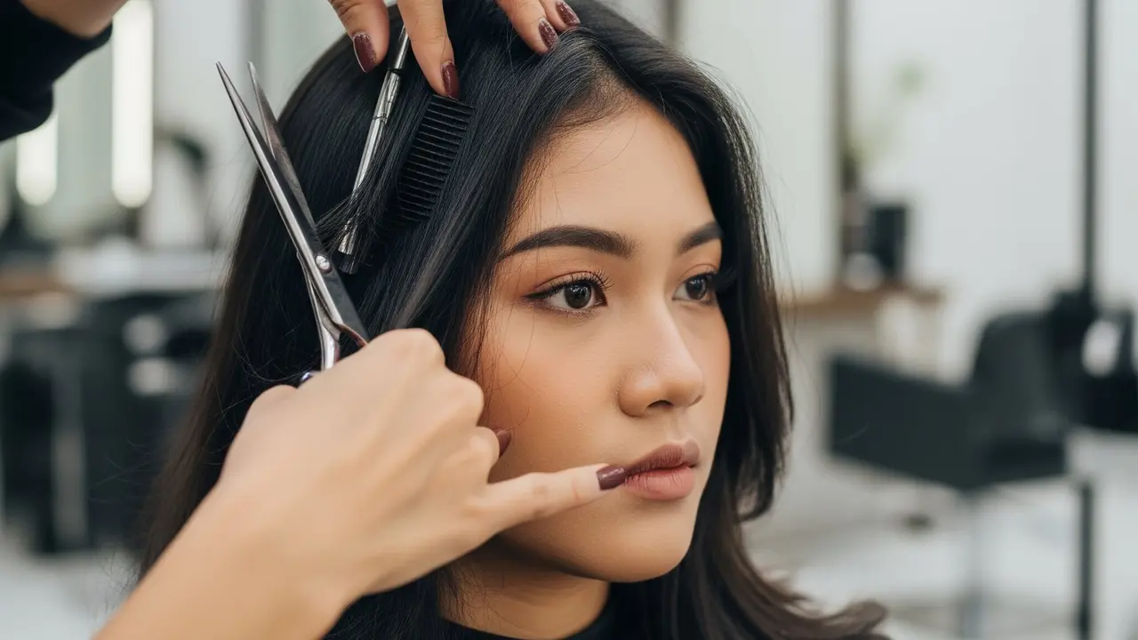 Rambut Tebal Panjang Bagusnya Potong Apa