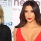 Chelsea Handler dan Kim Kardashian. (foto: berbagai sumber)