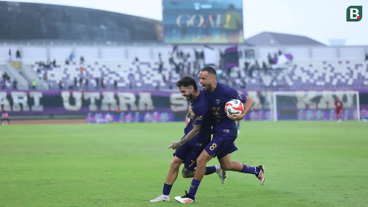 Rayco Rodriguez dan Pablo Ganet - Persita Vs PSBS di BRI Super League 2025/2026