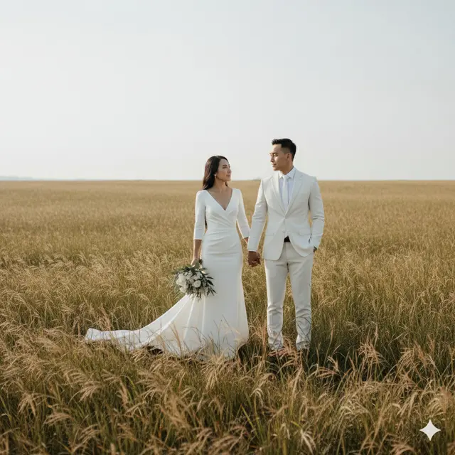Cara Bikin Foto Prewedding Pakai Gemini AI/Ilustrasi Gemini AI