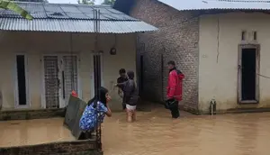 Banjir Bandang Terjang Deli Serdang Sumut, Ribuan Rumah Terendam