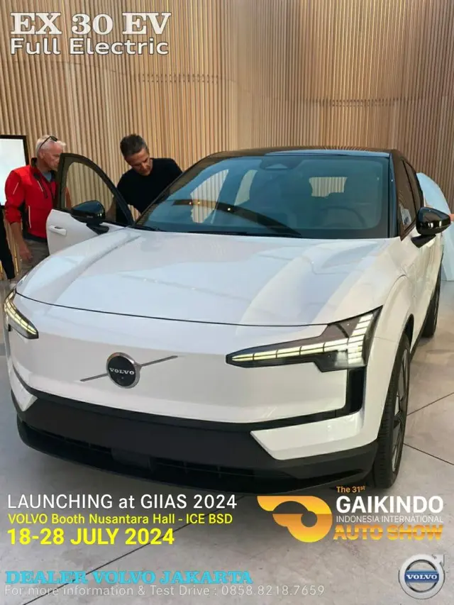 Peluncuran Volvo EX30 EV di Indonesia