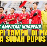 Kalah dari Iran, Timnas Amputasi Indonesia Harus Mengubur Mimpi Mentas di Piala Dunia