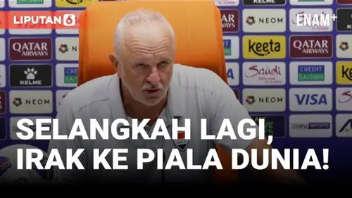 Tekuk Indonesia 1-0, Irak Selangkah Lagi ke Piala Dunia!