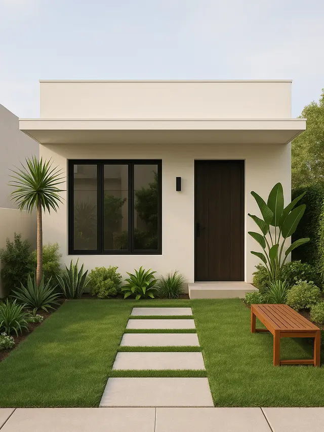 Desain Rumah 6x9 Atap Datar Minimalis
