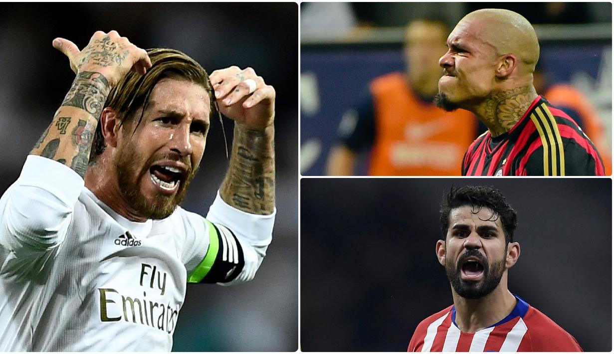 FOTO: Sergio Ramos dan Pemain Paling Kasar di Liga Eropa - Page 1