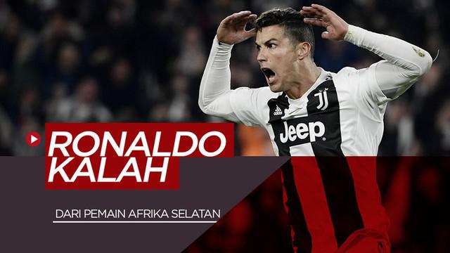 Berita video momen Cristiano Ronaldo kalah dalam torehan jumlah gol pada musim 2006-2007 dari striker asal Afrika Selatan, Benni McCarthy.
