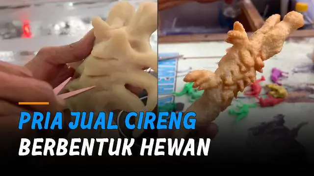 Salah seorang pengunjung kemudian merekam usaha kreatif pria itu hingga viral.