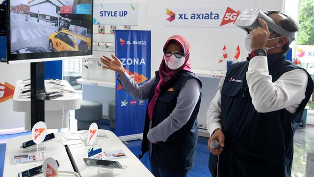 XL Axiata menggelar demo 5G di empat kota