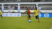 Babak penyisihan AQUA Danone Nations Cup (AQUA DNC) 2020 di Makassar.