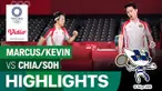 Pasangan ganda putra Indonesia Kevin Sanjaya-Marcus Gideon kalah dari pasangan ganda putra Malaysia Aaron Chia-Soh Wooi Yik. Kevin-Marcus tersingkir dari laga di Olimpiade Tokyo 2020.