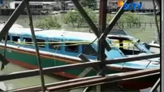 Detik-detik tenggelamnya kapal motor cepat Sumber Rejeki sempat terekam kamera. Kapal tersebut terbalik sesaat baru memulai perjalanan. 