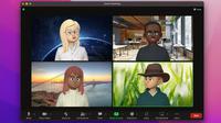 Fitur avatar diri sendiri yang kini bisa dipakai para pengguna Zoom. (Dok: Zoom)