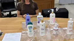 Siasat Turis Brasil Selundupkan 3,6 Kg Kokain Cair dalam Botol Sampo