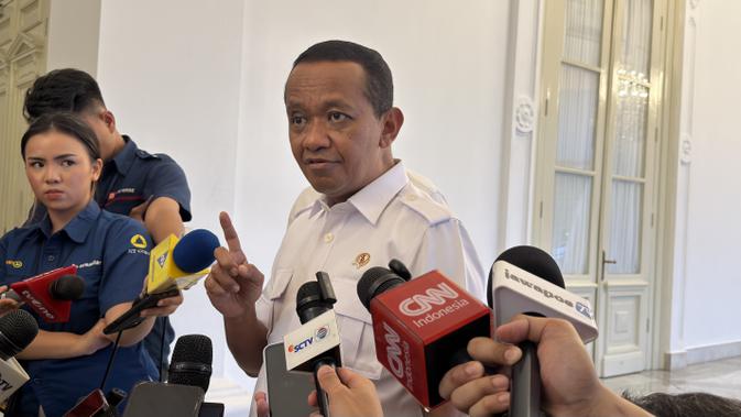 Bahlil Ingin Bertemu Pencipta Lagu 'Mas Bahlil Ganteng'