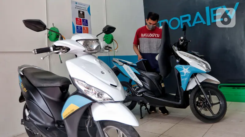 Pemerintah Sebar Subsidi Konversi Motor Listrik Sebesar Rp 7 Juta