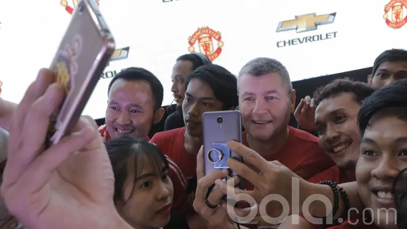 Legenda Manchester United Temui Fans di Jakarta