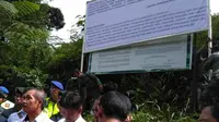 Belasan Vila Bodong di Puncak Bogor Disegel