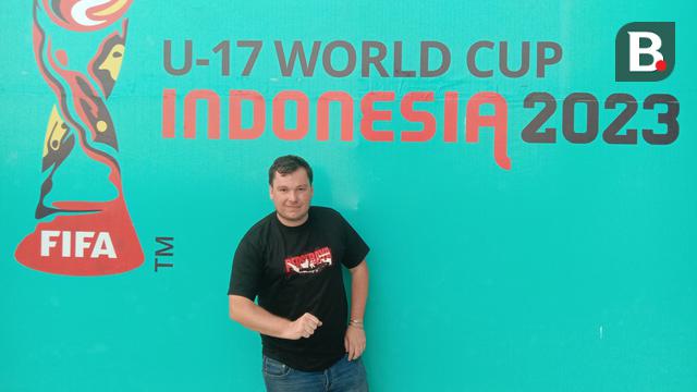 FOTO Rick Baker, Suporter asal Belanda