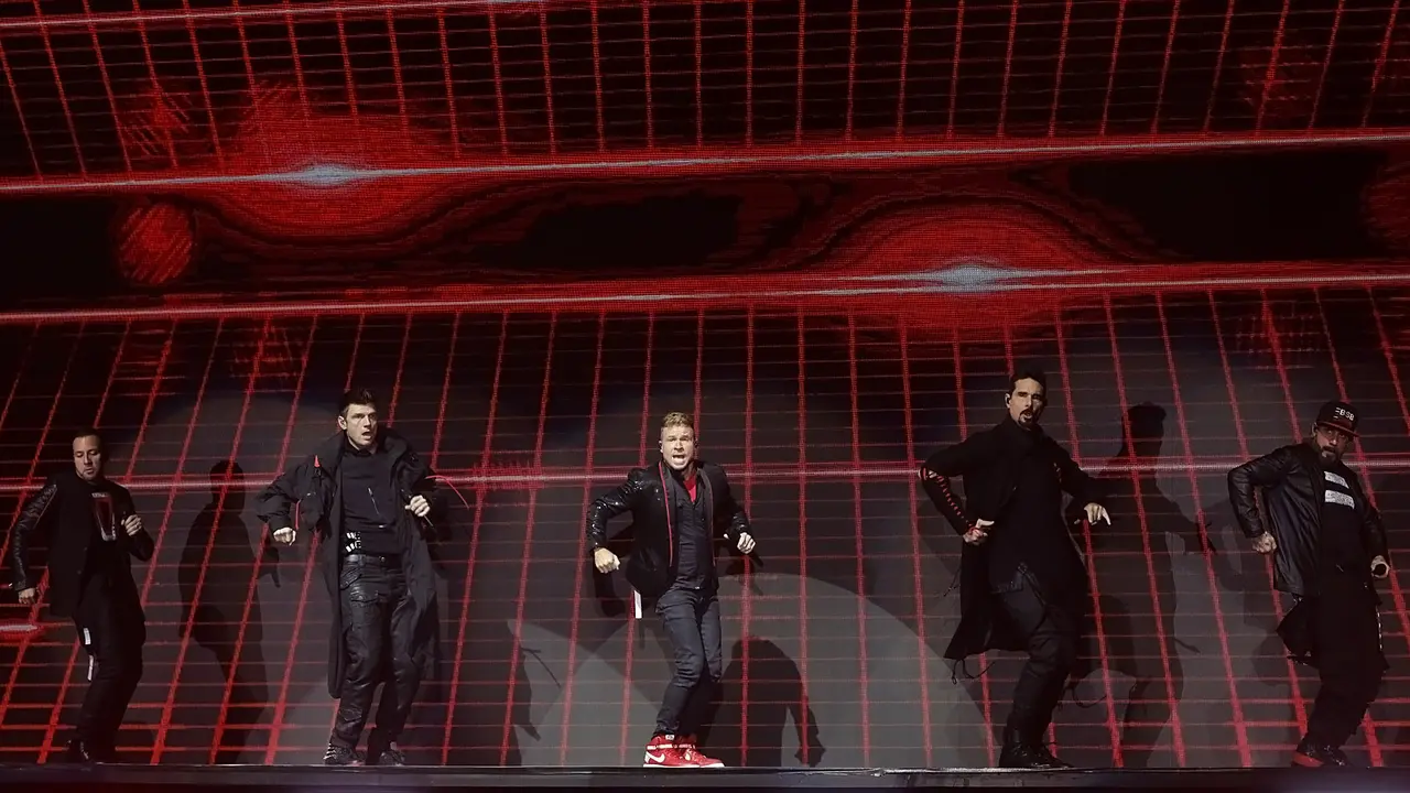 Konser Backstreet Boys di JIExpo Kemayoran, Jakarta, Sabtu (26/10/2019). (Bambang Ekoros Purnama)