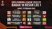 Dapatkan Siaran Langsung Liga Europa 16 Besar Leg 1 : RB Salzburg vs AS Roma, Barcelona Vs MU