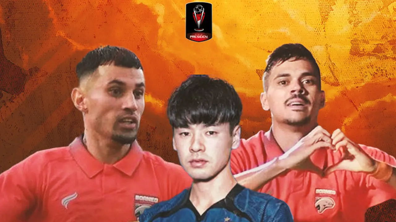 Piala Presiden The Best Starting XI: Lilipaly, Matheus Pato, Taisei Marukawa