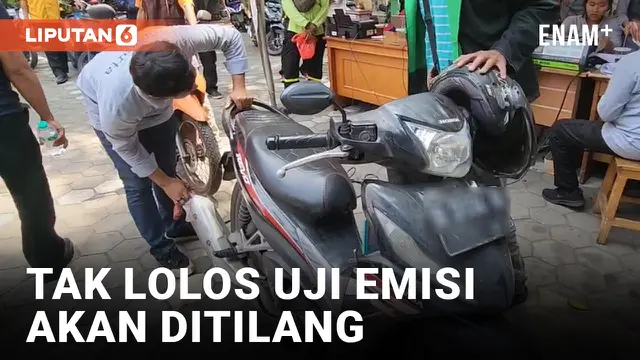 Kendaraan Tak Lolos Uji Emisi Akan Ditilang Mulai 1 September 2023