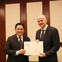 Erick Thohir Serahkan Surat Dukungan Presiden Prabowo untuk Gianni Infantino Menjelang Pemilihan Presiden FIFA 2027